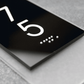 Door Numbers Unit Number Sign: Acrylic Sign - Photo #10