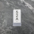 Door Numbers Unit Number Sign: Acrylic Sign - Photo #11