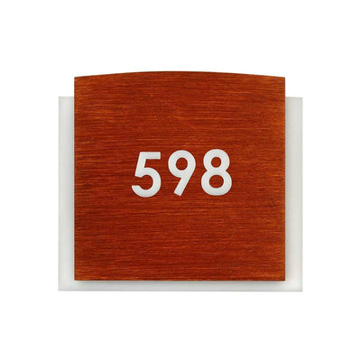 Interior Door Numbers Door Numbers Information signs Redwood Bsign