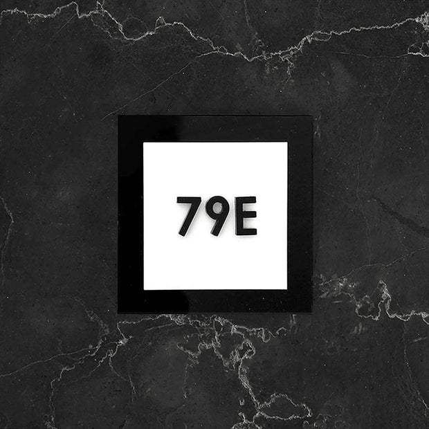 Door Numbers Apartment Door Numbers — Аcrylic Glass