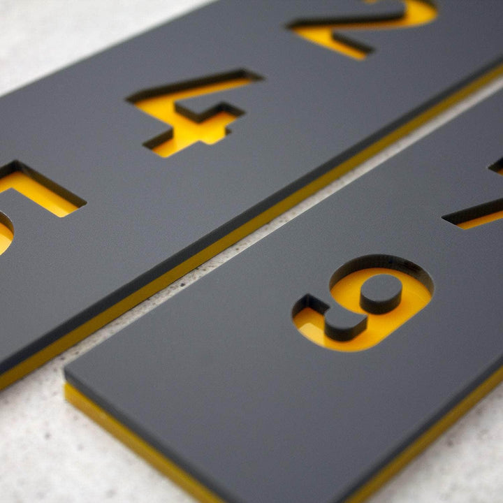 Door Numbers Apartment Unit Number Sign