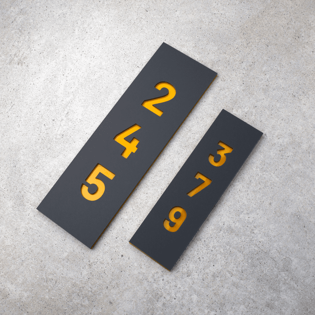 Door Numbers Apartment Unit Number Sign