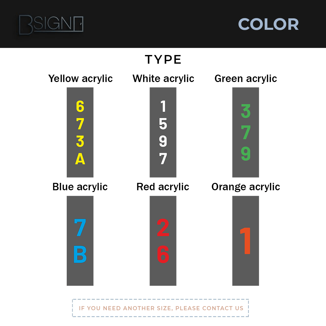 Apartment Unit Number Sign – Bsign
