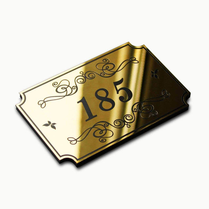 Door Numbers Stainless Steel Door Numbers Plate