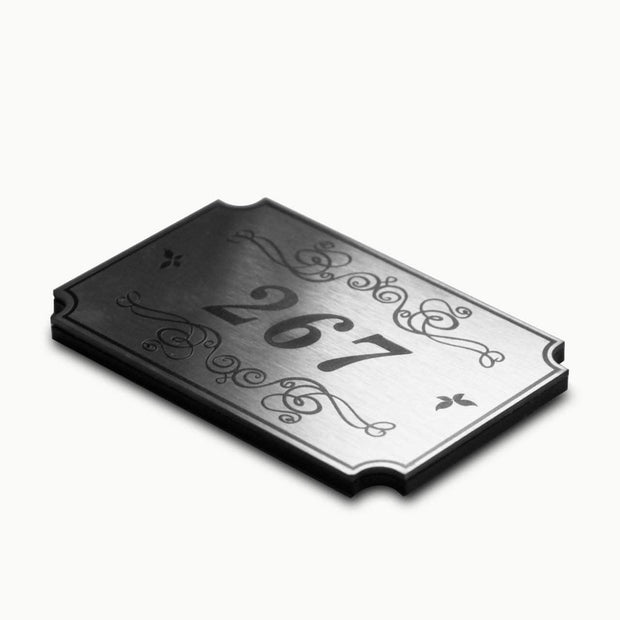 Door Numbers Stainless Steel Door Numbers Plate