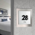 Door Numbers Door Numbers Plate - Interior Stainless Steel Sign - "Modern" Design - Photo #7