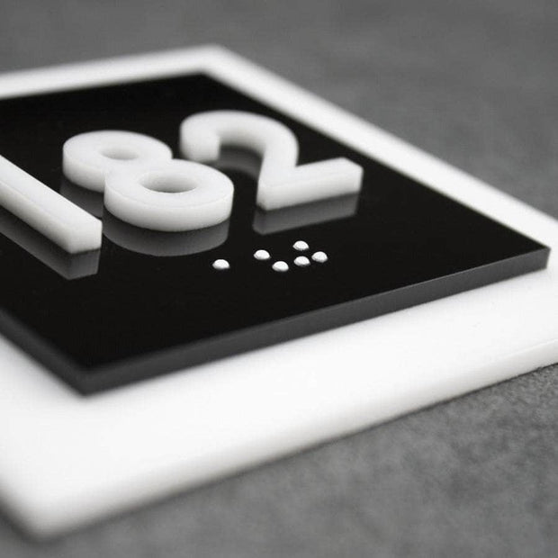 Door Numbers Apartment Door Numbers — Аcrylic Glass