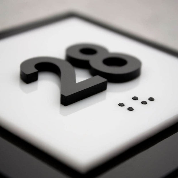 Door Numbers Apartment Door Numbers — Аcrylic Glass