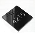 Door Numbers Elegant House Numbers: Acrylic Door Sign - Photo #1