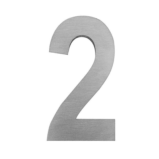 Door Numbers Office Door Numbers - Stainless steel - "Single" Design (price for one symbol)