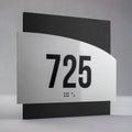 Door Numbers Steel Door Numbers Sign "Wave" Design - Photo #10