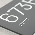 Door Numbers Unit Number Sign: Room Plaque - Photo #12