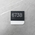 Door Numbers Unit Number Sign: Room Plaque - Photo #2
