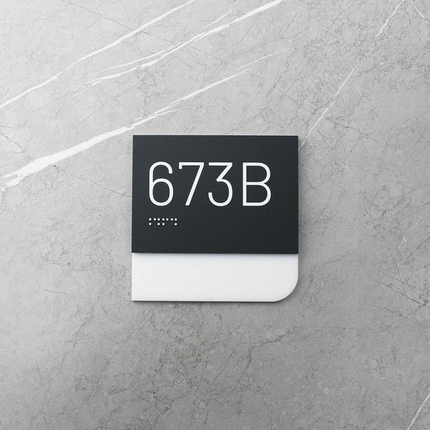 Door Numbers Unit Number Sign: Room Plaque