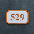 Door Numbers Wood Room Numbers Sign - Photo #3