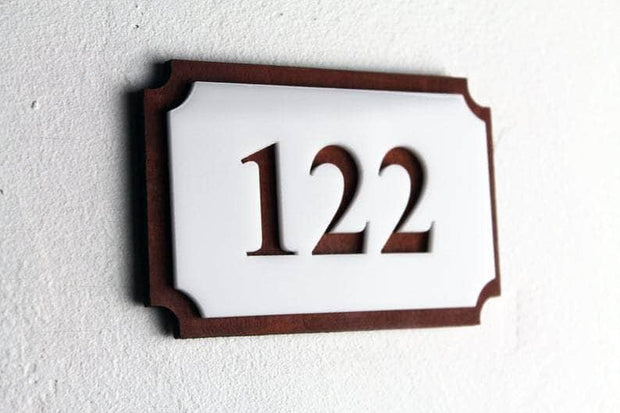 Door Numbers Wood Room Numbers Sign