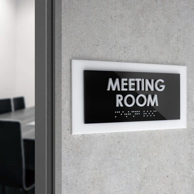 Door Signs - Fitness Room Acrylic Door Sign "Simple" Design