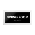 Door Signs Acrylic Dining Room Door Sign - "Simple" Design - Photo #1