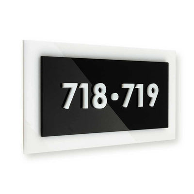 Door Signs - Reception Sign - Acrylic Door Plate "Simple" Design