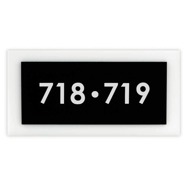 Door Signs Lounge Room Sign - Acrylic Door Plate - "Simple" Design