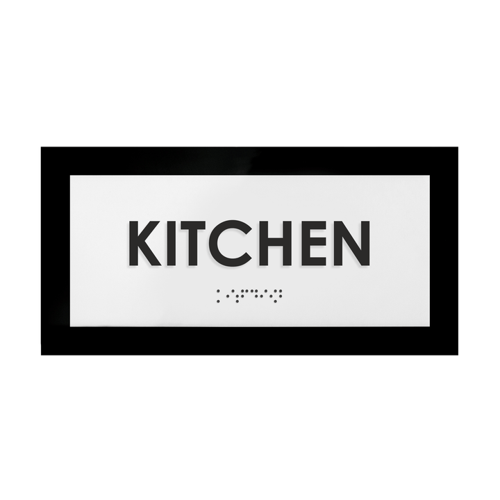 Door Signs Acrylic Kitchen Door Sign - "Simple" Design