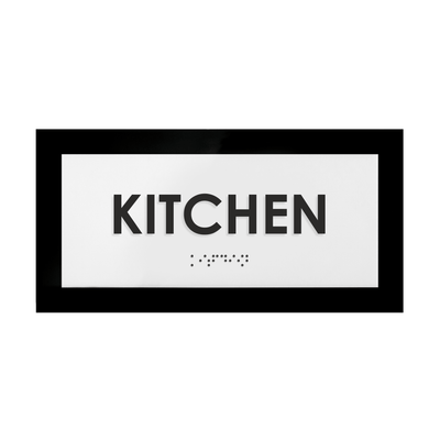 Acrylic Kitchen Door Sign "Simple" Design