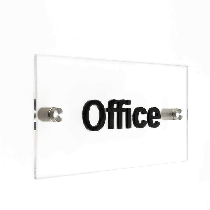 Door Signs Custom Acrylic Door Signs "Classic" Design