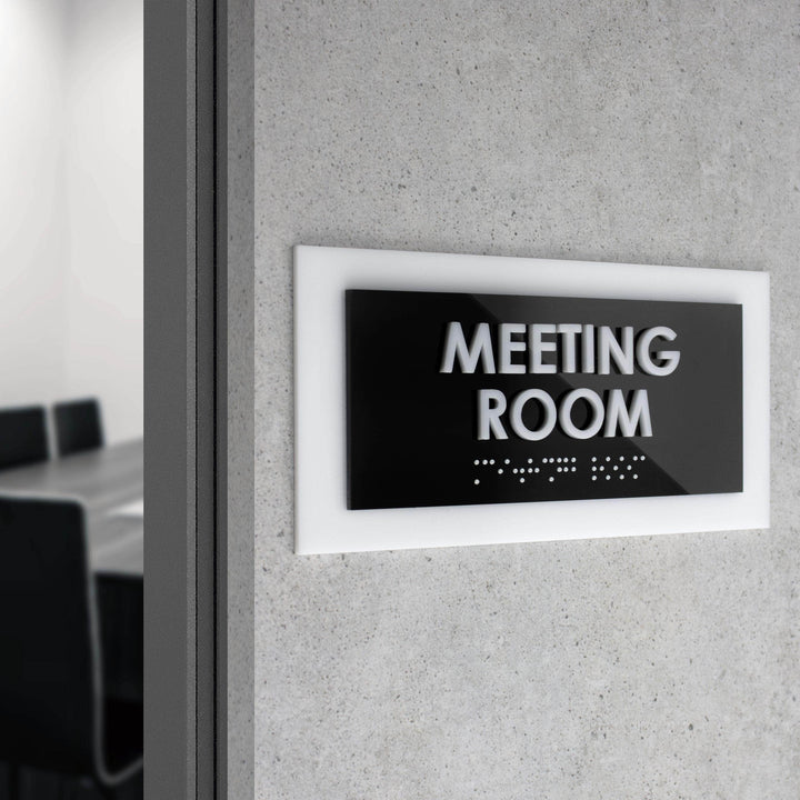 Door Signs Custom Acrylic Door Sign - "Simple" Design
