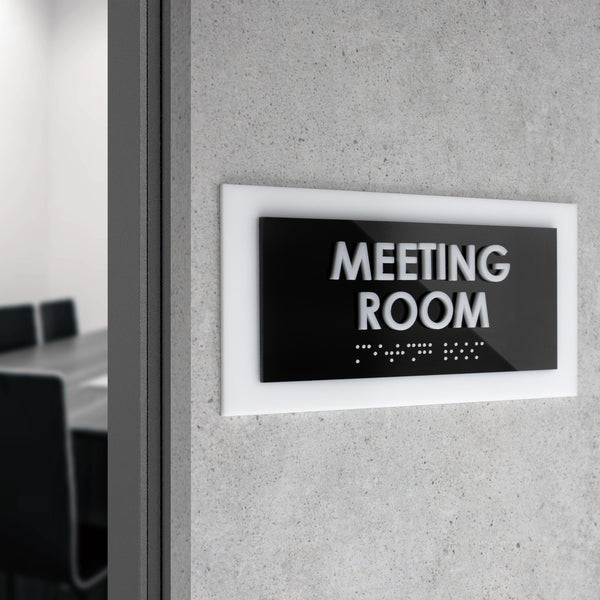 AA Meeting Room Sign - Plastic