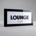 Door Signs Checkout Sign - Acrylic Door Plate "Simple" Design - Photo #5