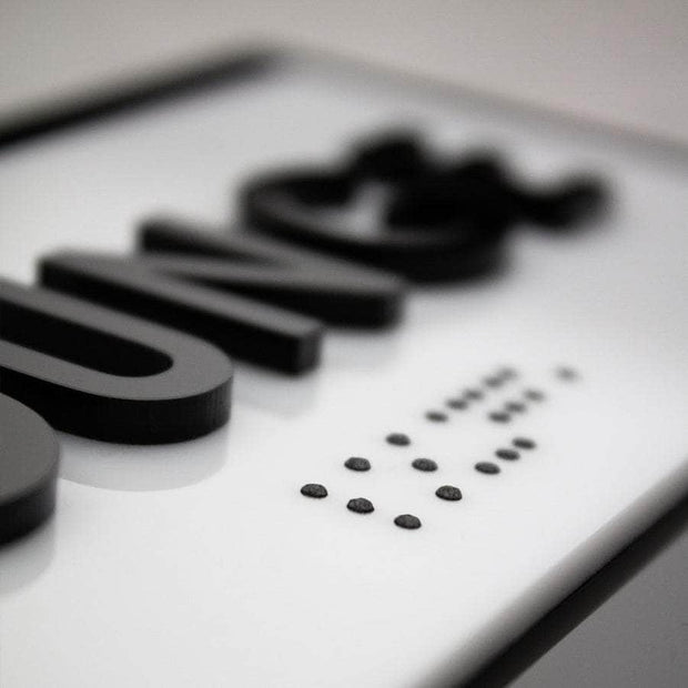 Door Signs Custom Acrylic Door Sign - "Simple" Design