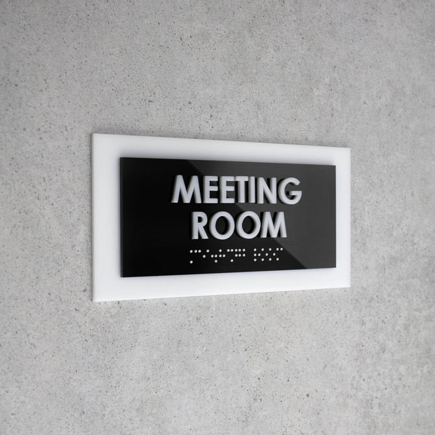 Door Signs Lounge Room Sign - Acrylic Door Plate - "Simple" Design