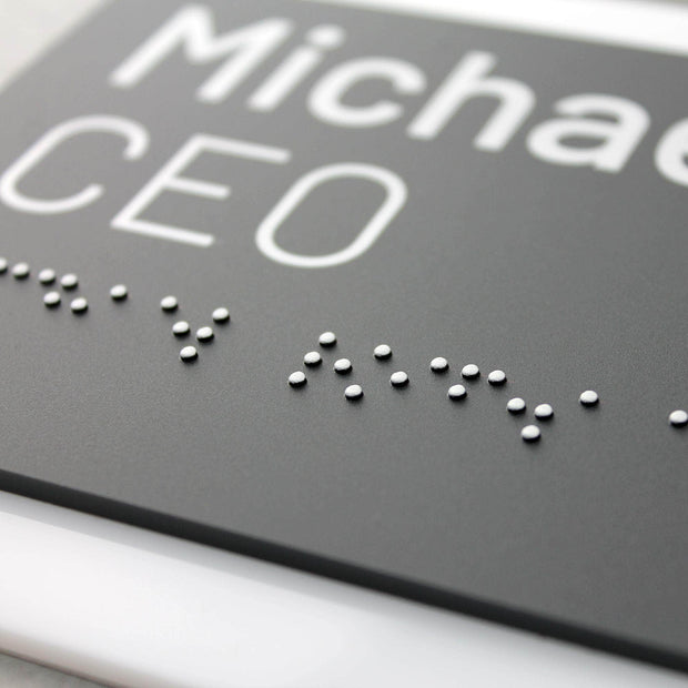 Door Signs Custom Office Door Plate: Acrylic Sign