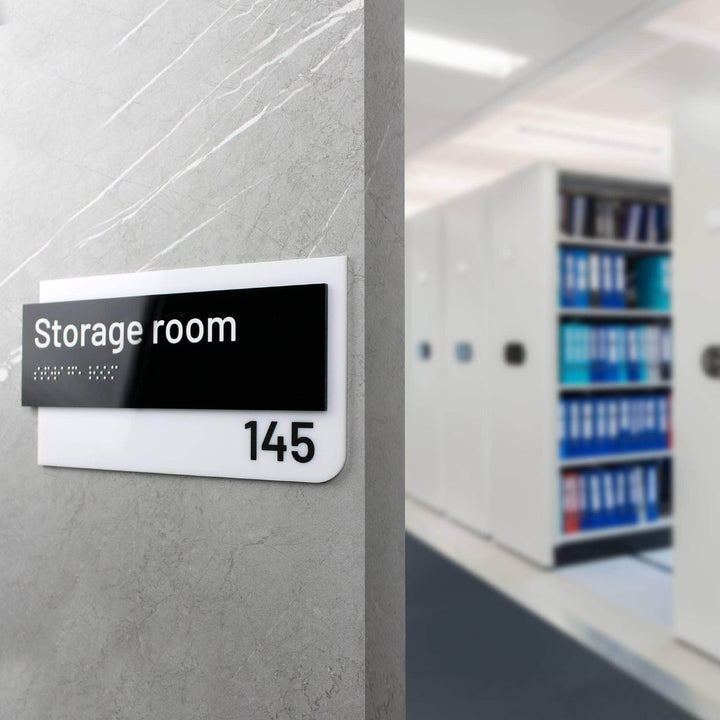 Door Signs Custom Office Door Plate: Acrylic Sign