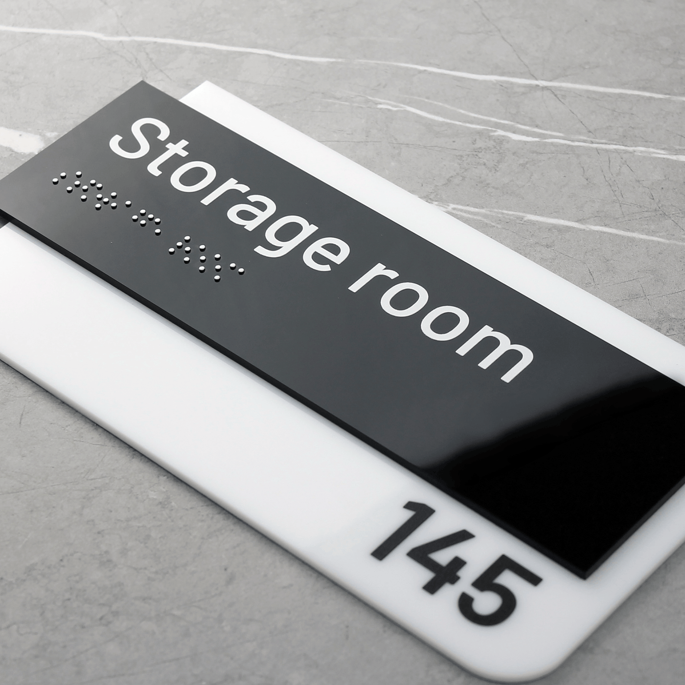 Custom Office Door Plate: Acrylic Sign