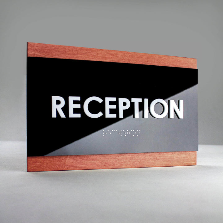 Door Signs Custom Wood Door Sign "Buro" Design