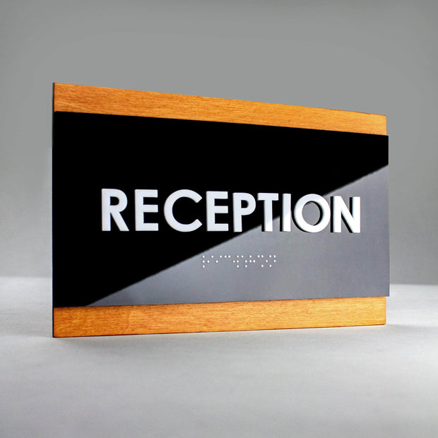 Door Signs Custom Wood Door Sign "Buro" Design