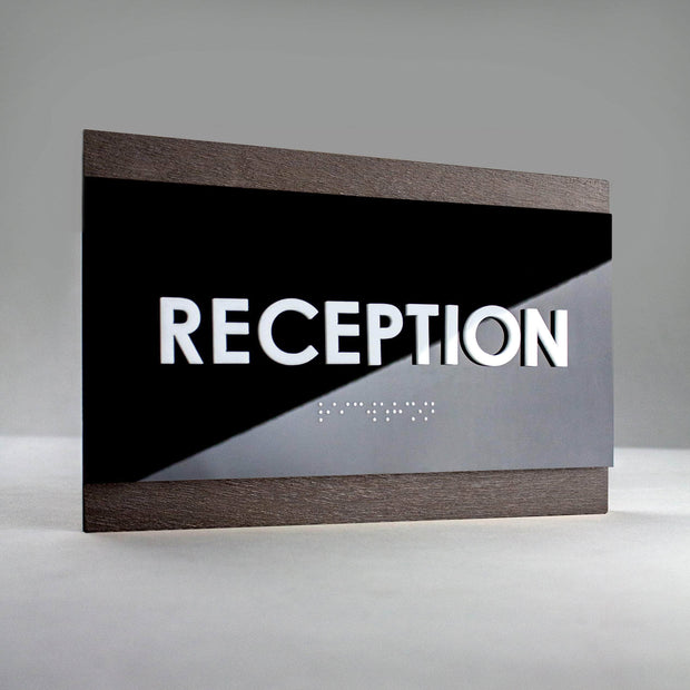 Door Signs Custom Wood Door Sign "Buro" Design