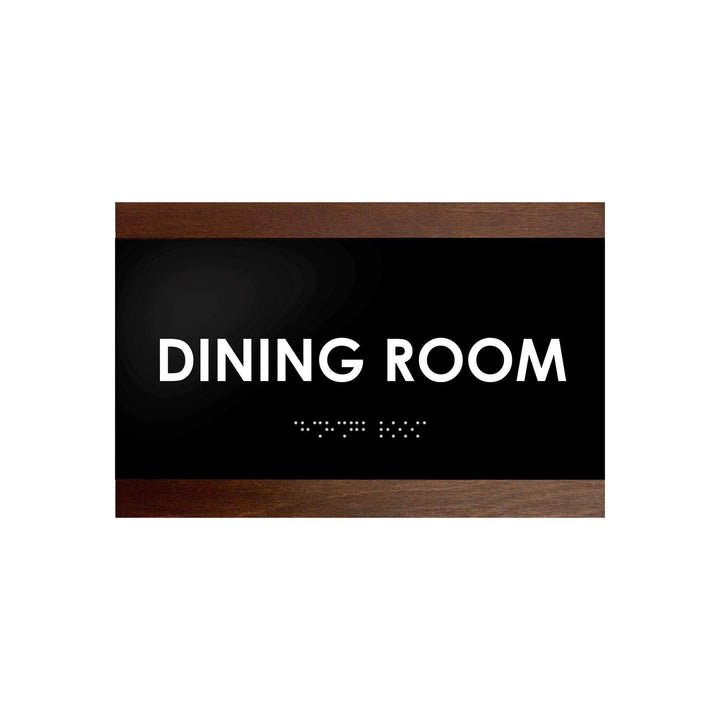 Door Signs Wood Door Sign for Dining Room - "Buro" Design