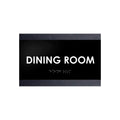 Door Signs Wood Door Sign for Dining Room - "Buro" Design - Photo #3