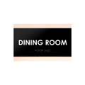 Door Signs Wood Door Sign for Dining Room - "Buro" Design - Photo #4