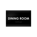 Door Signs Wood Door Sign for Dining Room - "Buro" Design - Photo #6