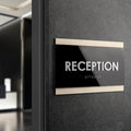 Door Signs Kitchen Door Sign: Wood Sign with Inscription — "Buro" Design - Photo #7