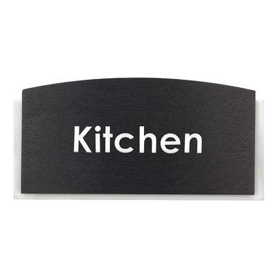 Wood Room Signs Door Signs Anthracite Gray Bsign