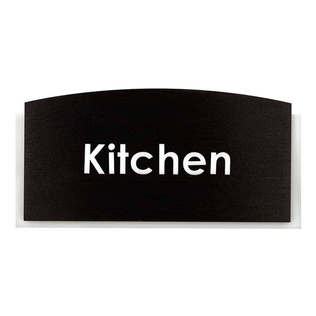 Door Signs Custom Wood Room Door Sign - "Scandza" Design