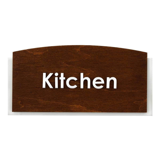 Door Signs Custom Wood Room Door Sign - "Scandza" Design