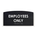 Employees Only Sign - Wood Sign Plate - "Scandza" Design - Photo #2