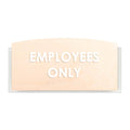 Employees Only Sign - Wood Sign Plate - "Scandza" Design - Photo #6