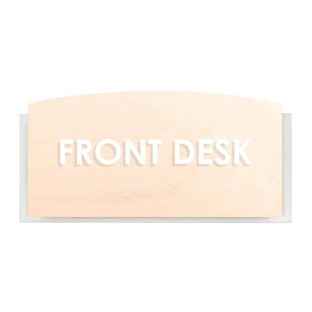 Front Desk Sign - "Scandza" Design