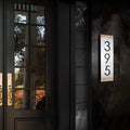 House Numbers Modern House Number Sign — Wood & Stainless Steel - Photo #10